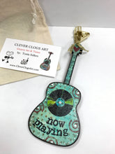 Load image into Gallery viewer, NOW PLAYING, guitar art