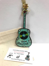 Load image into Gallery viewer, NOW PLAYING, guitar art