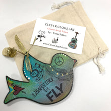 Load image into Gallery viewer, Tom Petty ornament, Learning to Fly