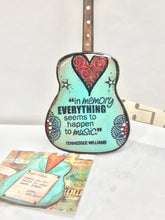 Load image into Gallery viewer, Guitar Ornament, Memories