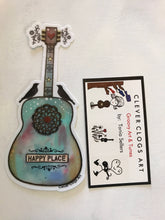 Load image into Gallery viewer, HAPPY PLACE, Guitar Sticker