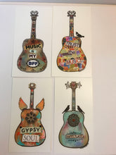Load image into Gallery viewer, HAPPY PLACE, Guitar Sticker