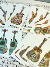 Load image into Gallery viewer, Guitar Sticker, Trust The Music
