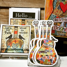 Load image into Gallery viewer, Guitar Sticker, Trust The Music