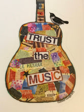 Load image into Gallery viewer, Guitar Sticker, Trust The Music
