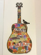 Load image into Gallery viewer, Guitar Sticker, Trust The Music