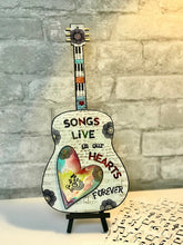Load image into Gallery viewer, SONGS Live in our Hearts Forever, guitar,
