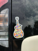Load image into Gallery viewer, Guitar Sticker, MUSIC is LIFE