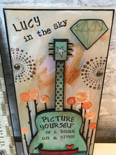 Load image into Gallery viewer, Lucy in the Sky with Diamonds, Beatles inspired art