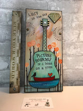 Load image into Gallery viewer, Lucy in the Sky with Diamonds, Beatles inspired art