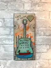 Load image into Gallery viewer, Lucy in the Sky with Diamonds, Beatles inspired art