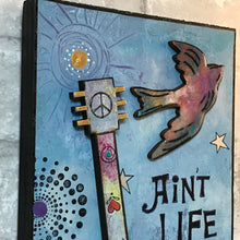 Load image into Gallery viewer, Widespread Panic Art, Ain't Life Grand guitar plaque