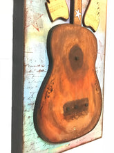 Load image into Gallery viewer, Willie Nelson, Angel flying too close, guitar art,