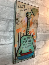 Load image into Gallery viewer, Lucy in the Sky with Diamonds, Beatles inspired art