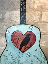 Load image into Gallery viewer, Blackbird Guitar on Easel