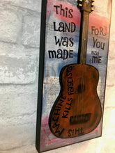 Load image into Gallery viewer, Woody Guthrie Guitar Art
