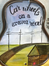 Load image into Gallery viewer, Lucinda Williams, guitar art