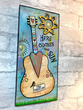 Load image into Gallery viewer, Here Comes the Sun, Beatles art,