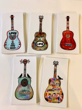 Load image into Gallery viewer, Guitar Sticker, MUSIC is LIFE