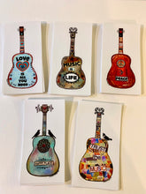 Load image into Gallery viewer, Guitar Sticker, PEACE