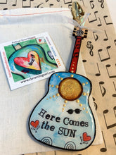 Load image into Gallery viewer, Here Comes The Sun, Guitar Art