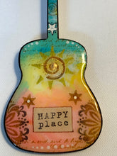 Load image into Gallery viewer, Happy Place Guitar Ornament