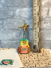 Load image into Gallery viewer, Happy Place Guitar Ornament