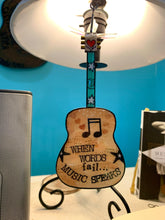 Load image into Gallery viewer, When Words Fail, Music Speaks,