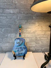 Load image into Gallery viewer, You're My Blue Sky, Guitar Art,