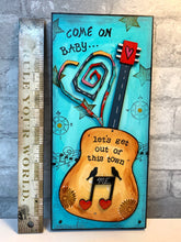 Load image into Gallery viewer, Melissa Etheridge, Guitar Art, Sleep While I Drive