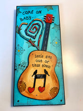 Load image into Gallery viewer, Melissa Etheridge, Guitar Art, Sleep While I Drive