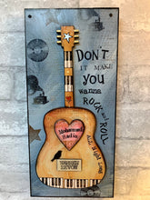 Load image into Gallery viewer, Warren Zevon Art, guitar art,
