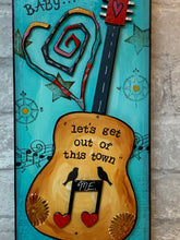 Load image into Gallery viewer, Melissa Etheridge, Guitar Art, Sleep While I Drive