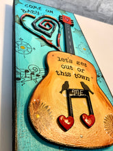 Load image into Gallery viewer, Melissa Etheridge, Guitar Art, Sleep While I Drive