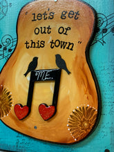 Load image into Gallery viewer, Melissa Etheridge, Guitar Art, Sleep While I Drive
