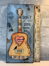 Load image into Gallery viewer, Warren Zevon Art, guitar art,