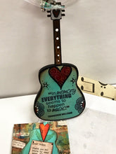 Load image into Gallery viewer, Guitar Ornament, Memories
