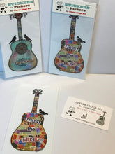 Load image into Gallery viewer, Guitar Sticker, Trust The Music
