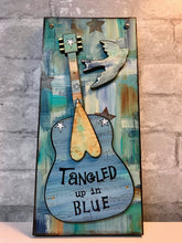 Load image into Gallery viewer, Bob Dylan, Tangled Up in Blue, guitar art
