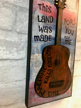 Load image into Gallery viewer, Woody Guthrie Guitar Art
