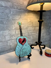 Load image into Gallery viewer, Blackbird Guitar on Easel
