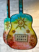 Load image into Gallery viewer, Happy Place Guitar Ornament
