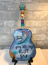 Load image into Gallery viewer, You&#39;re My Blue Sky, Guitar Art,
